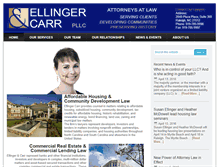 Tablet Screenshot of ellingercarr.com